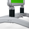 Outdoor Display Stand Customer Stopper 2-Leg with Steel Springs