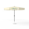 Parasol with logo print, Ø 300 cm, 4 segments printed with the same design