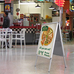 Display A-Board Customer Stopper Select, Size DIN 2