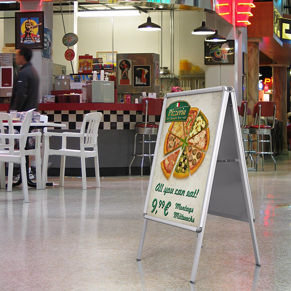 Display A-Board Customer Stopper Select, Size DIN 2