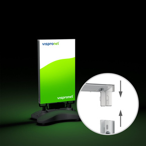 Sidewalk sign Lightbox battery - Outdoor