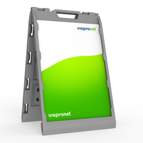 Sidewalk Sign Outdoor 3 - Water-Fillable