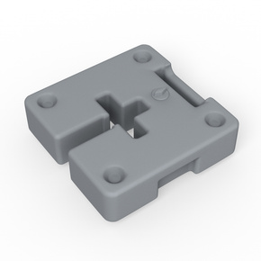 Water fillable weight, plastic 7.5 l