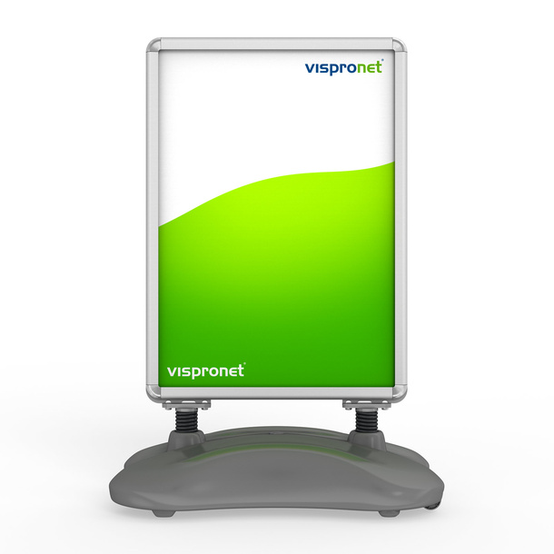 Display Stand Customer Stopper Outdoor 1 - Front Side