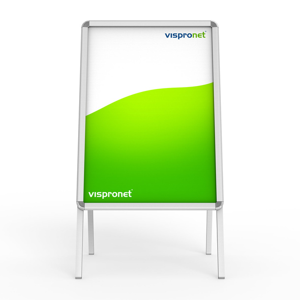 Display Stand Customer Stopper Select - Front Side