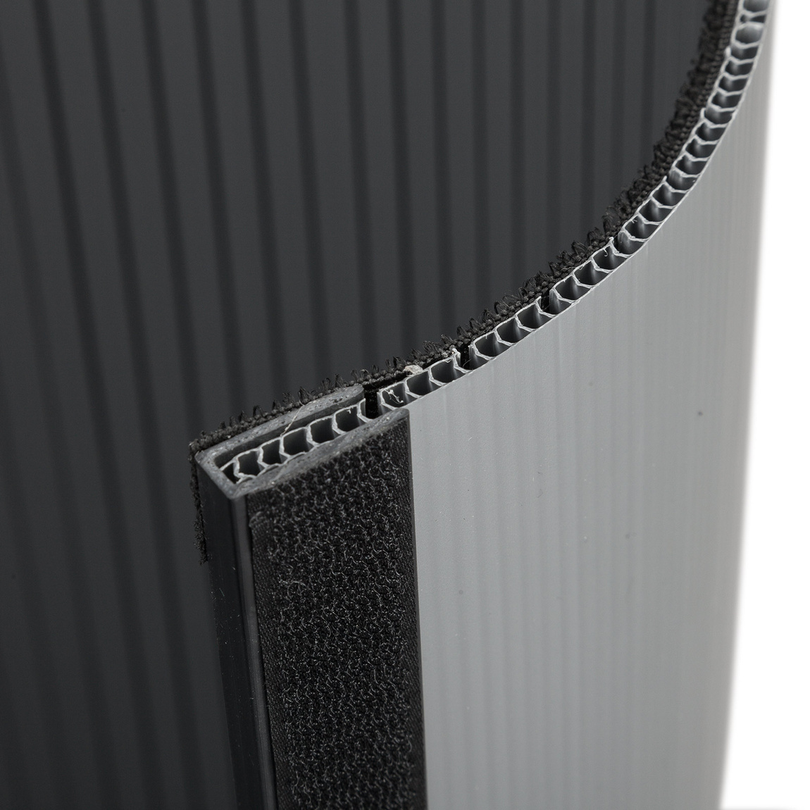 Slat conveyor, detailed view