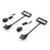 Optional lighting: LED spotlights for pop-up folding displays