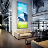 Lightbox Q-Frame® LED for large-format, frequently changing graphics