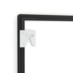 LED Poster Frame, Detail of Rear with Wall Mount