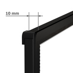 LED poster frame, ultra-thin illuminated frame, frame depth only 10 mm