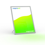 LED Poster Frame A2 - A4, with Stand Feet for Use on Tables & Counters