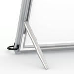 Detail support feet - freely positionable (flexible frame tilt angle)