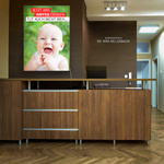 Lightbox Q-Frame® LED for Important Information in Medical Practices