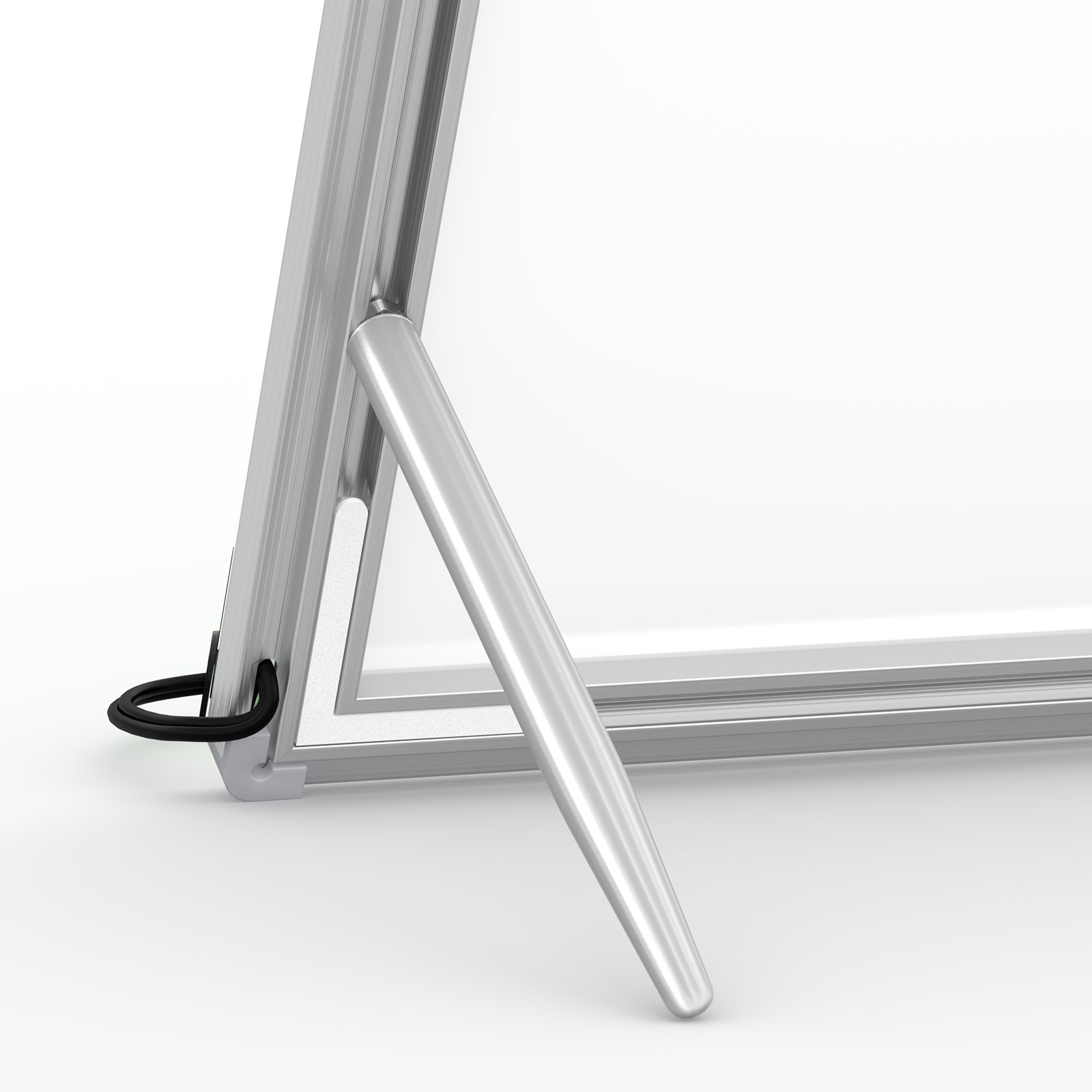 Detail support feet - freely positionable (flexible frame tilt angle)