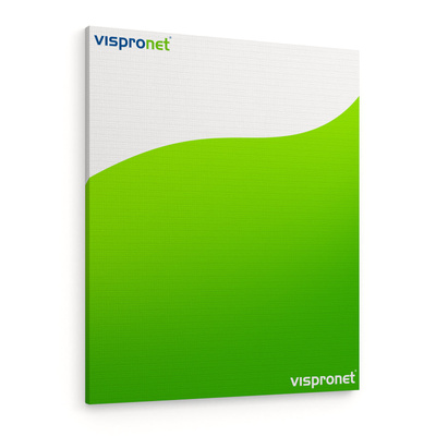 Canvas Print with frame in portrait format 3:4