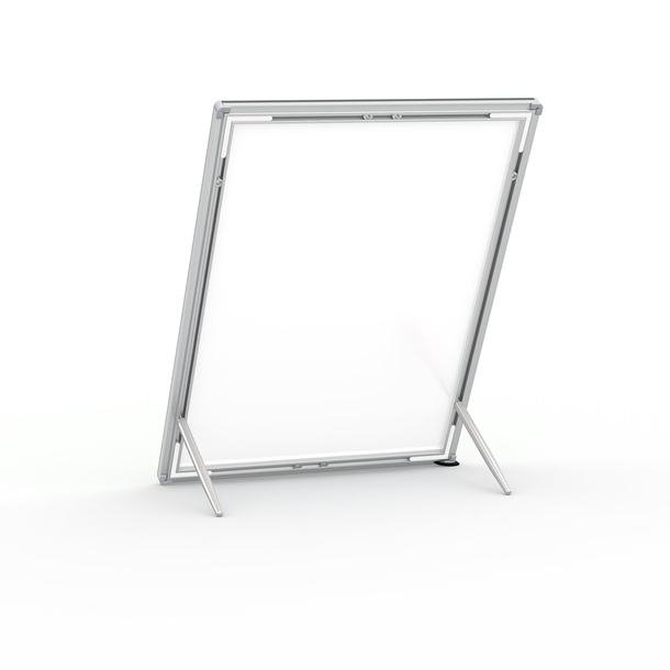 LED Poster Frame, Backside with Stand Feet