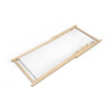 Deck chair without armrest  - collapsed