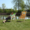 Deck chairs with custom advertising