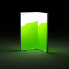 Trade Fair Wall Lightbox Click, Corner Configuration