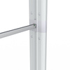 Trade show wall Lightbox flex, detail: support rod