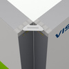 Using the 90° Connector for Lightbox click exhibition wall