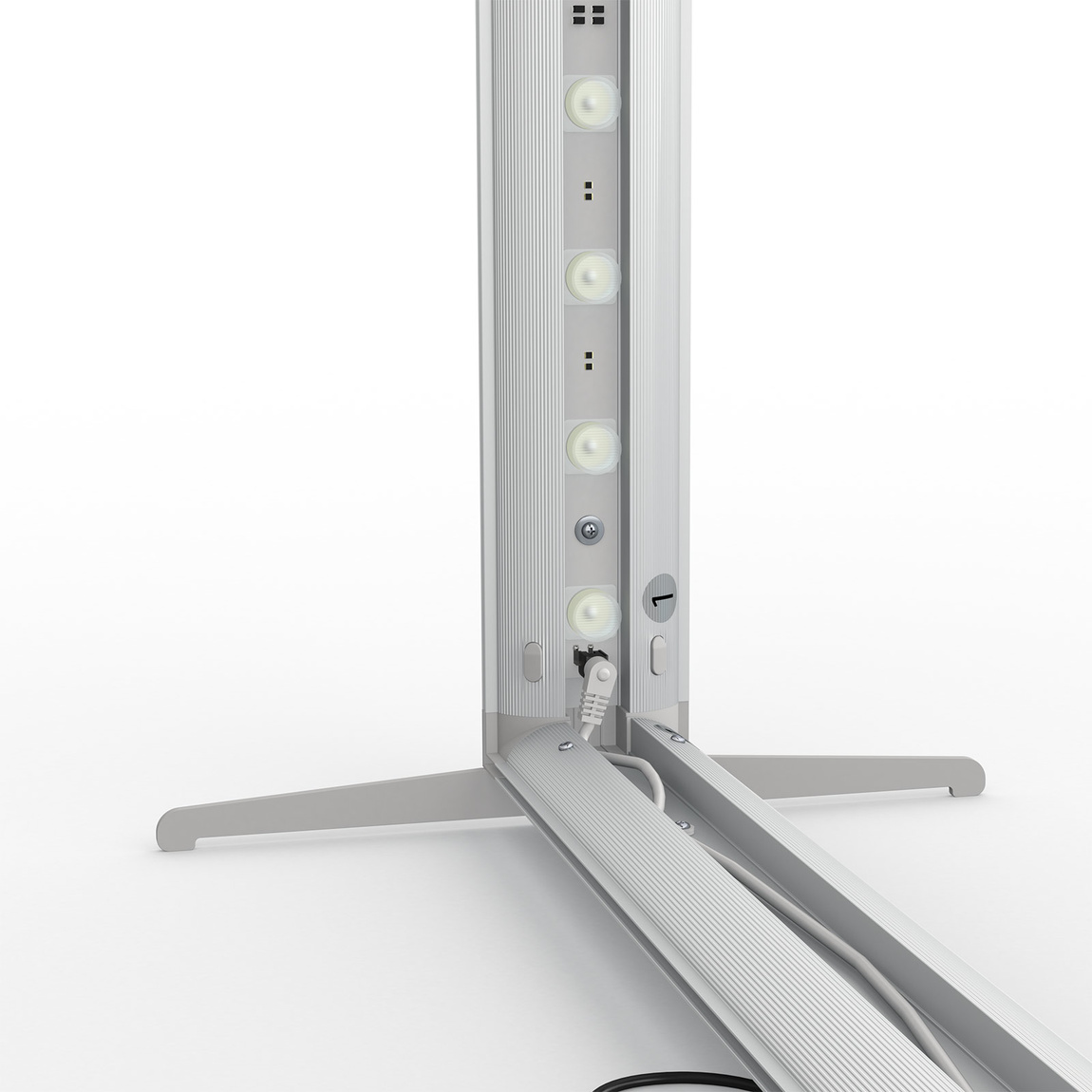 Trade Show Counter Lightbox click, Detail: Corner
