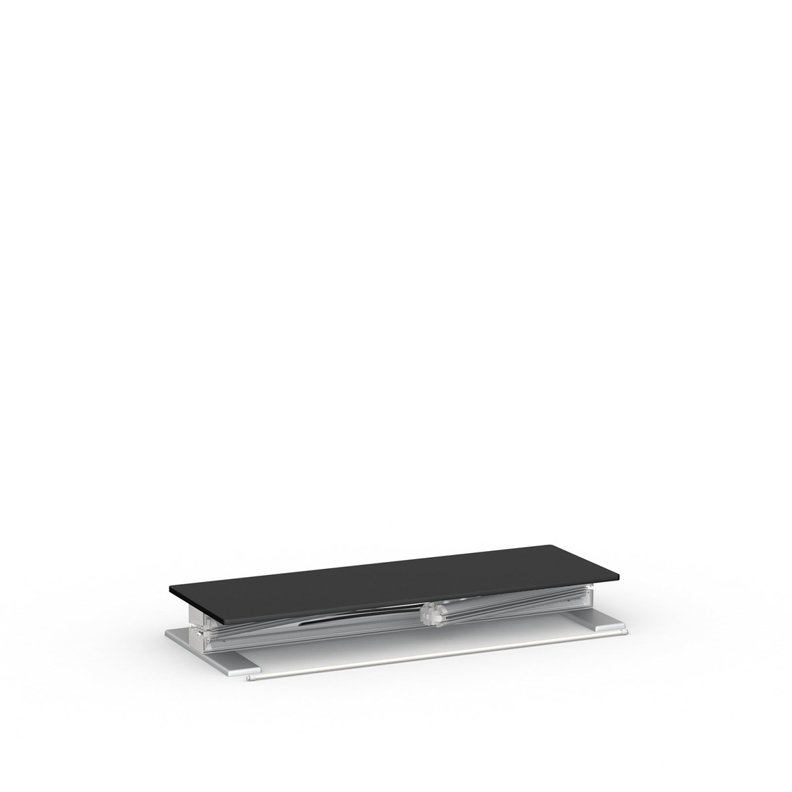 Lightbox Fold exhibition counter, folded