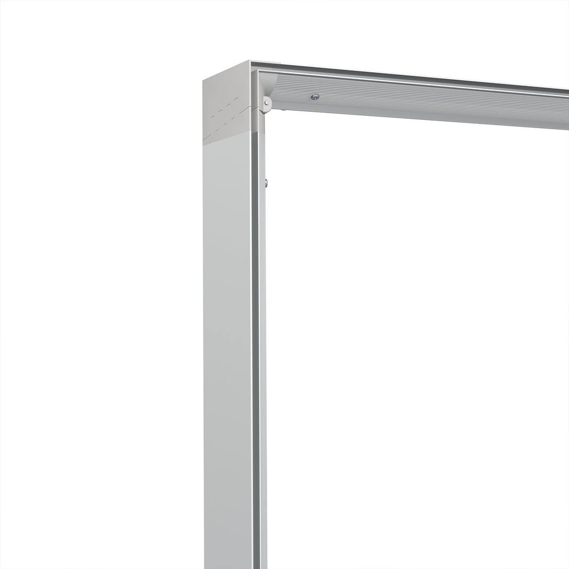 Trade Show Wall Lightbox Fold, Detail: Corner