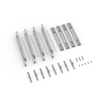 Delivery content keder display Flex, system width 400 cm, system height 300 cm