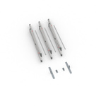 Scope of delivery Keder frame flex, system width 300 cm, system height 250 cm