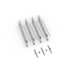 Scope of delivery Keder frame flex, system width 400 cm, system height 250 cm