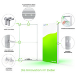 Trade Show Wall Lightbox Flex - Key Features