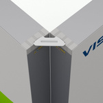 Using the 90° Connector for Lightbox click exhibition wall