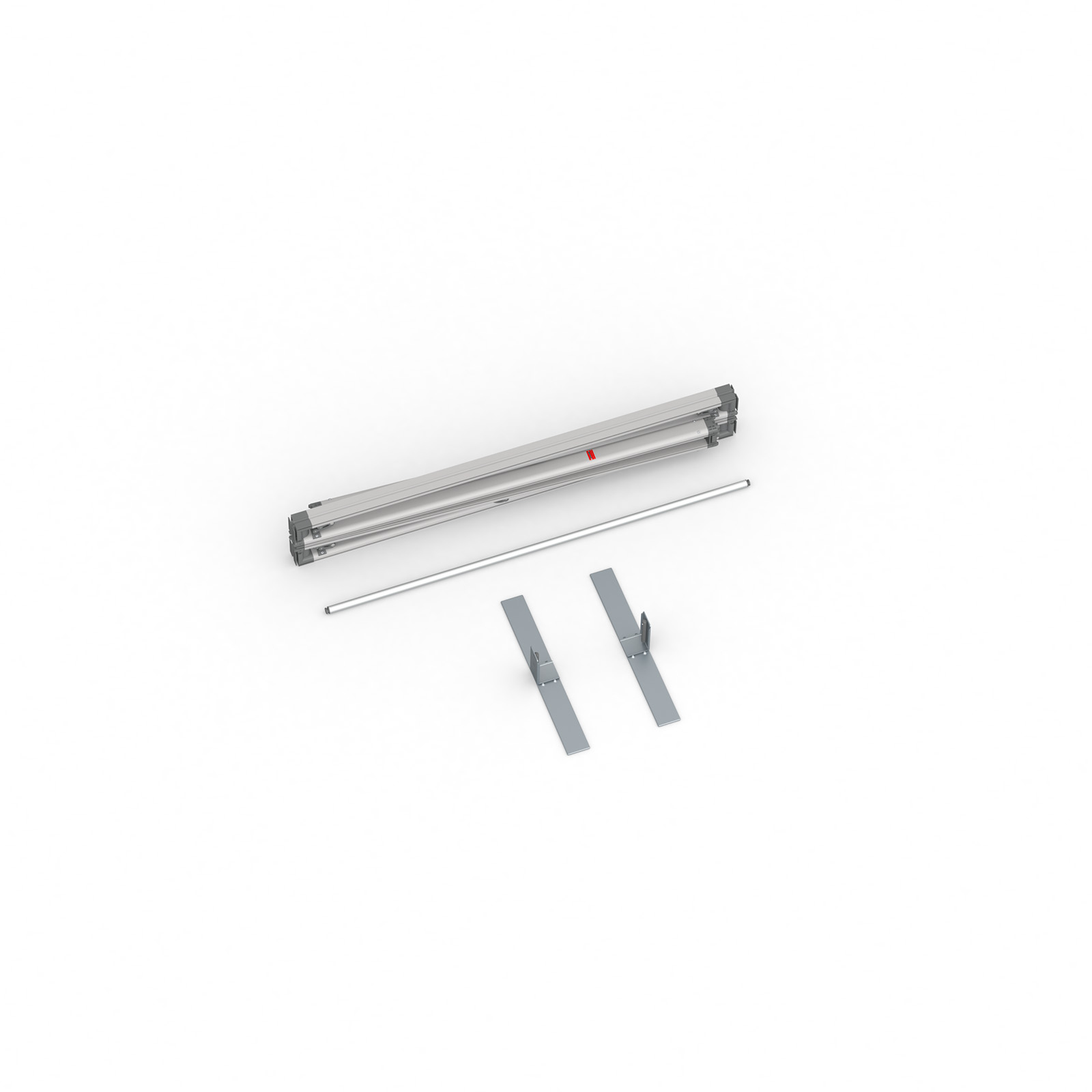 Scope of delivery Keder display flex, system width 100 cm, system height 200 cm
