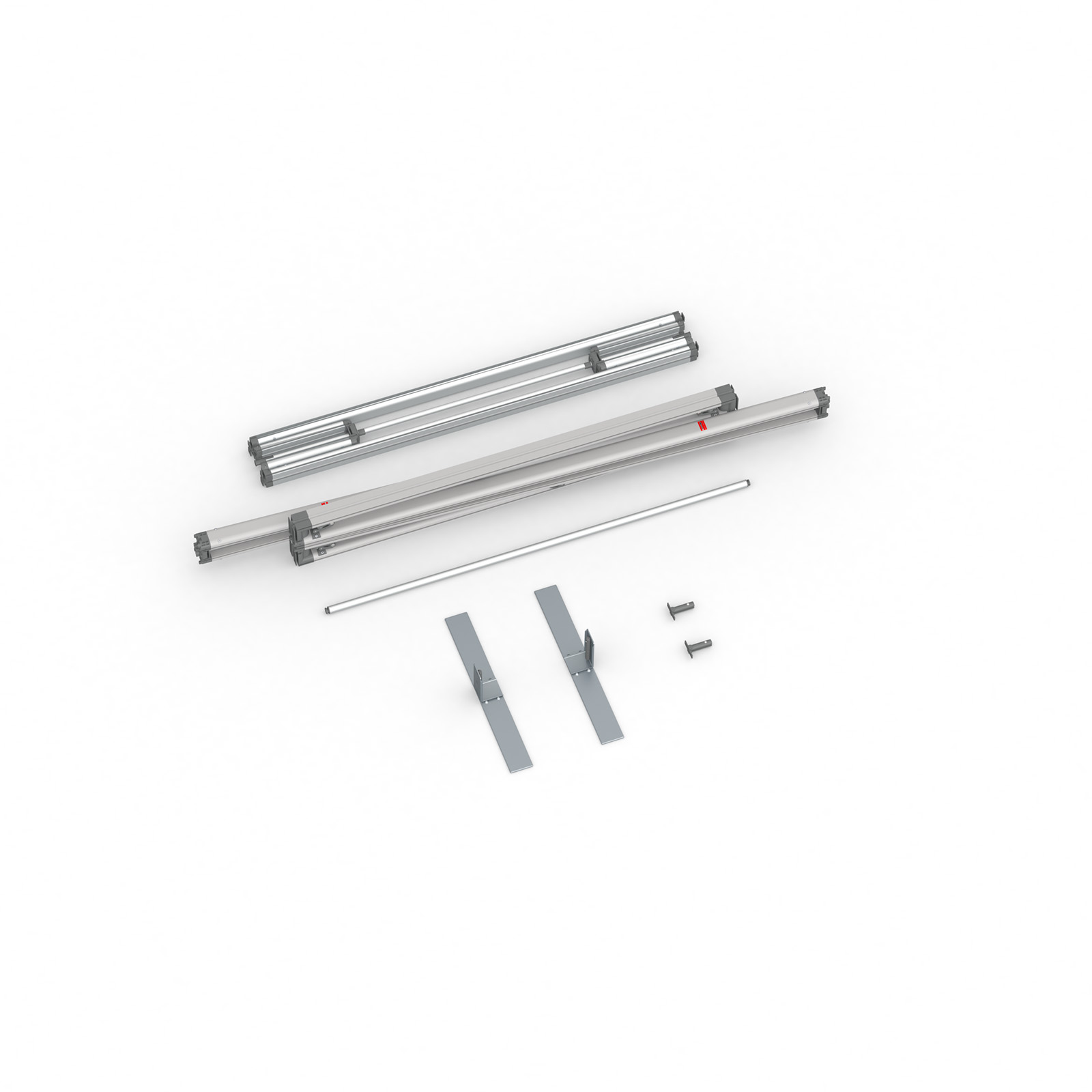 Scope of delivery Keder display flex, system width 100 cm, system height 300 cm