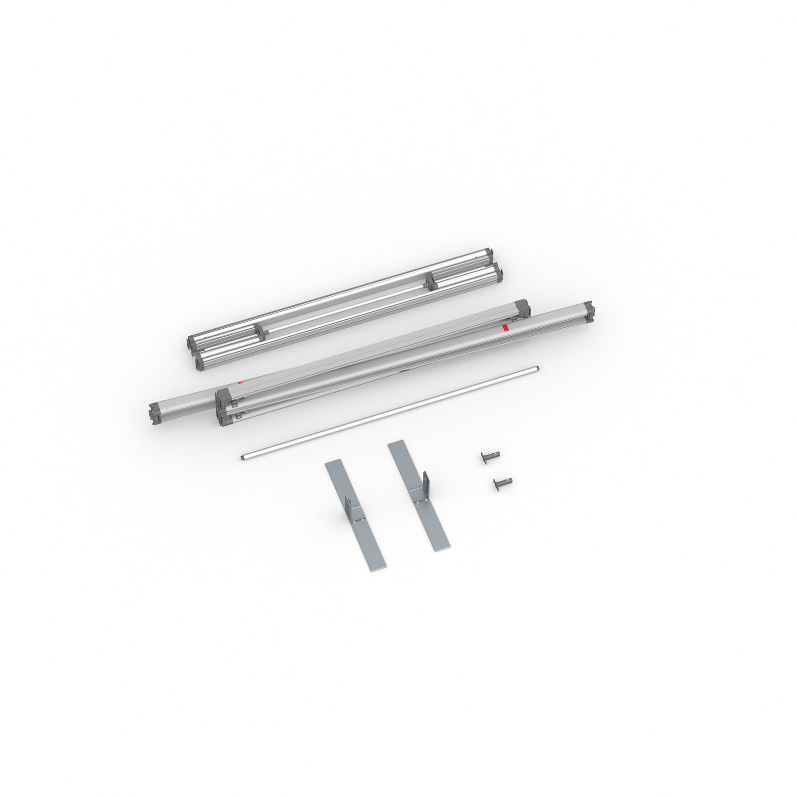 Scope of delivery Keder frame flex, system width 100 cm, system height 300 cm