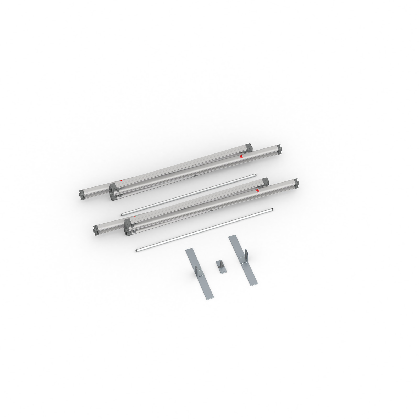 Scope of delivery Keder frame flex, system width 200 cm, system height 250 cm