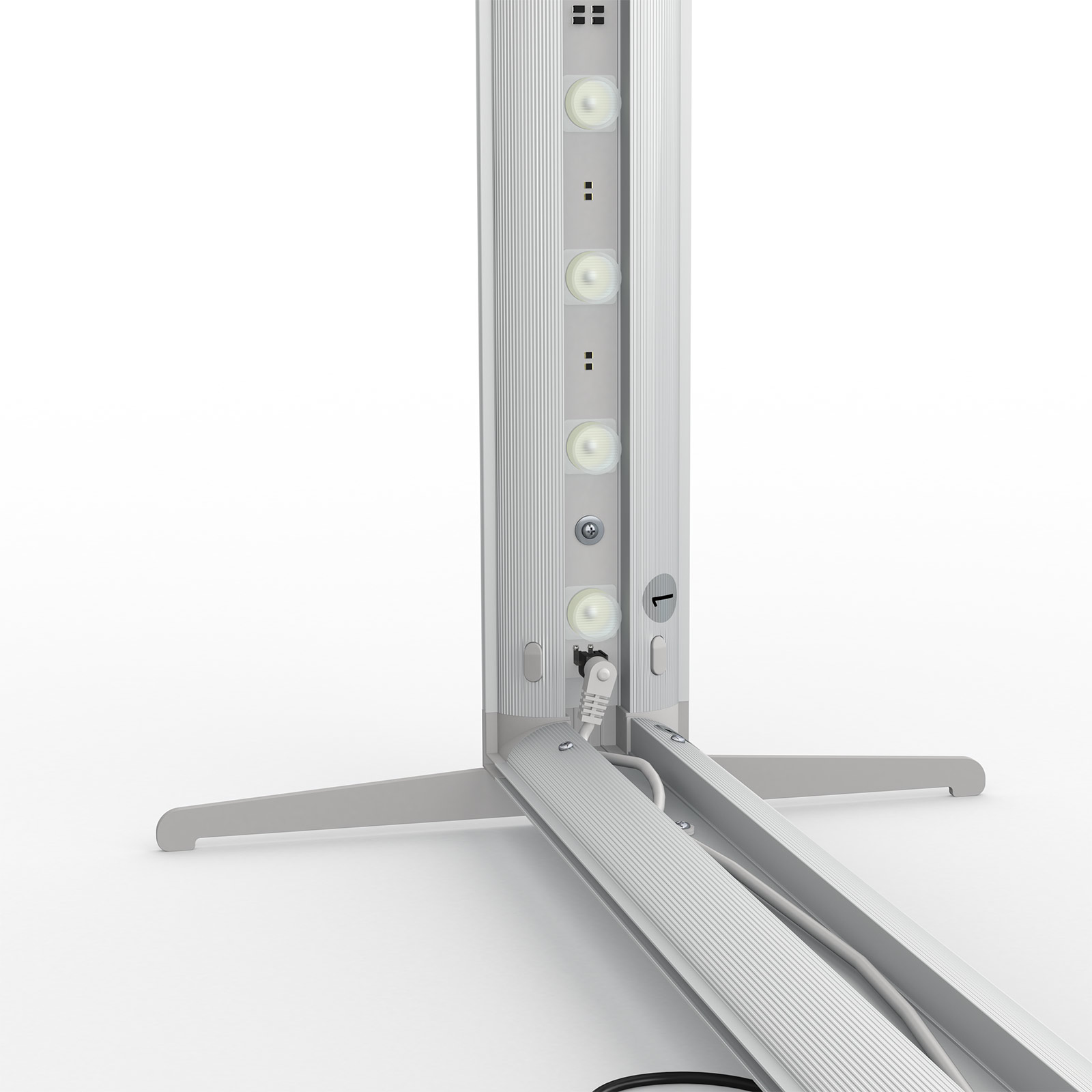 Trade Show Counter Lightbox click, Detail: Corner