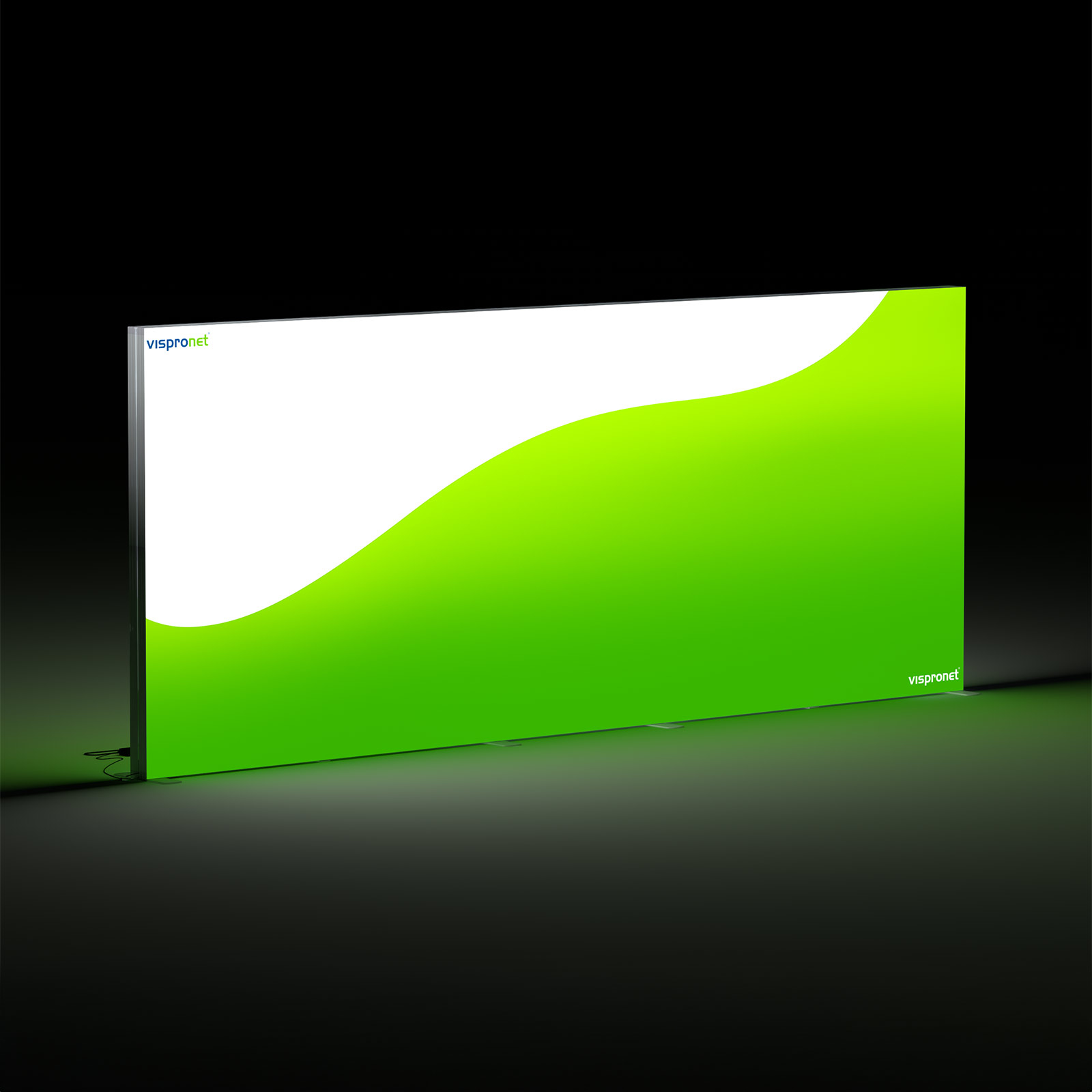 Lightbox flex replacement print - straight front 
