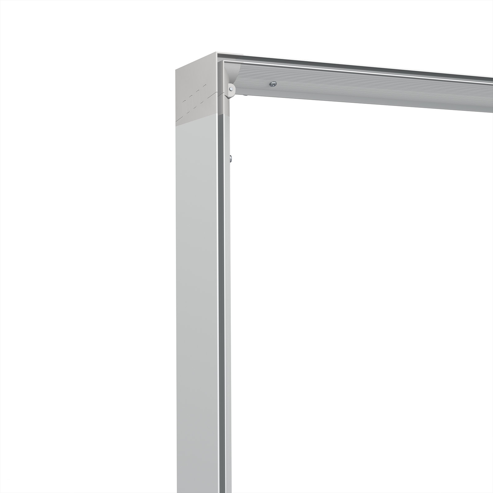 Trade Show Wall Lightbox Fold, Detail: Corner
