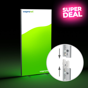 Exhibition wall Lightbox Click