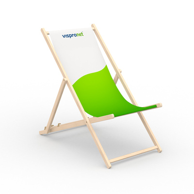 Wooden Deck Chair without armrest