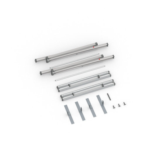 Scope of delivery Keder display flex, system width 200 cm, system height 300 cm