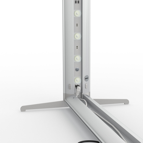 Trade Show Counter Lightbox click, Detail: Corner