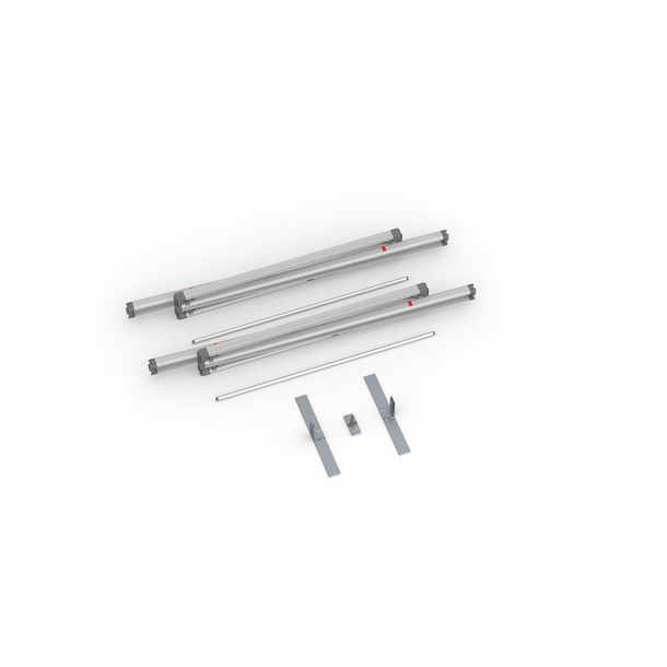 Scope of delivery Keder frame flex, system width 200 cm, system height 250 cm