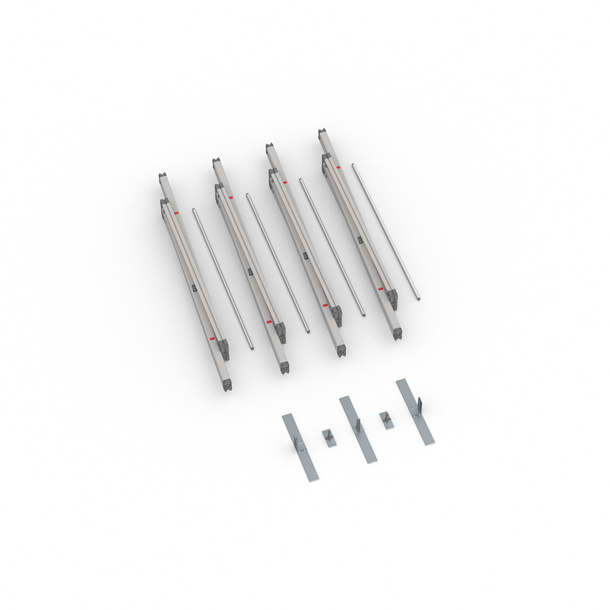 Scope of delivery Keder frame flex, system width 400 cm, system height 250 cm