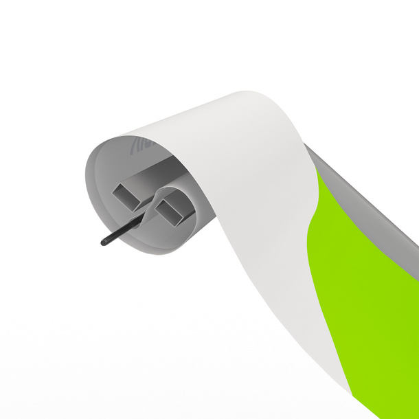 Detailed View of Fastening Print Part Top