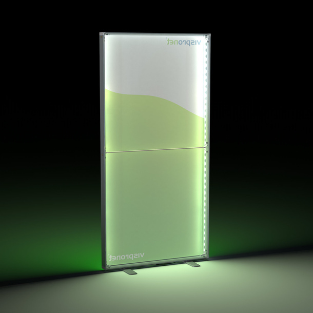 Trade Show Wall Lightbox Click - High-Intensity, Energy-Efficient LEDs