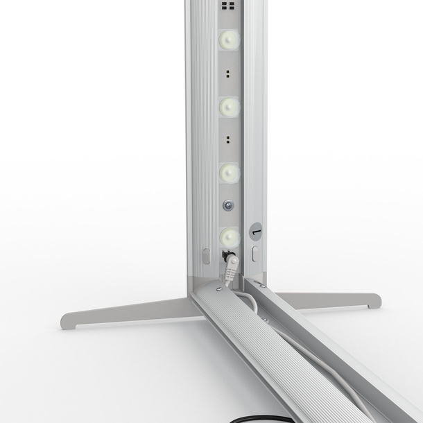 Trade Show Counter Lightbox click, Detail: Corner