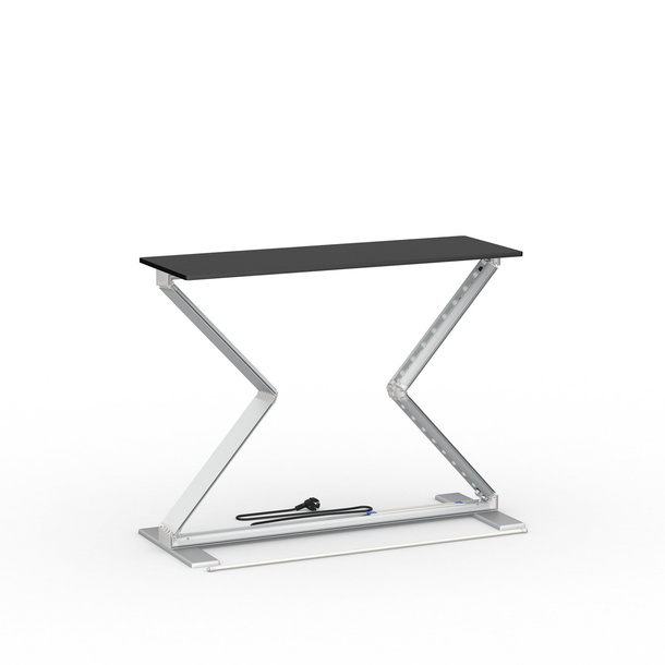 Trade fair counter Lightbox fold, partially folded